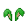 Green Rabbit Ears (ID 2191)