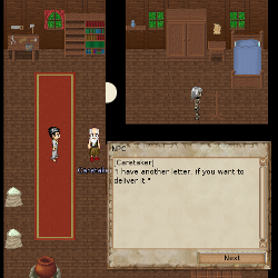 Helping By Delivering A Letter For The Caretaker.
