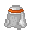 Orange Desert Hat (ID 2137)