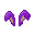 Purple Rabbit Ears (ID 2198)