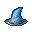 Light Blue Wizard Hat (ID 2204)