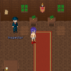 The Inspector In Hurnscald.