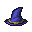 Dark Blue Wizard Hat (ID 2202)