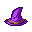 Purple Wizard Hat (ID 2208)
