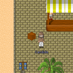 Candide The Bleacher In The Mana World.