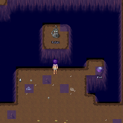 The Inside Of Katze's Cave.