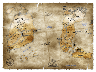 Map of the world (Click on map to enlarge)
