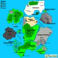 World Map v2005.12.26 by Peacemaker (based on a sketch by Kyokai)