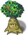 Concept frame for larger tree monster variant