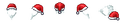 Based on the Santa hat.
