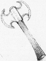An old-fashioned axe